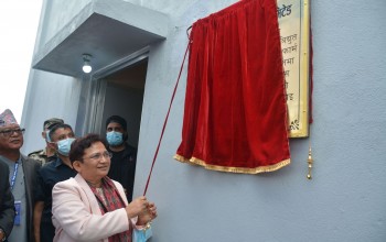 सोलारबाट उत्पादित विद्युत् राष्ट्रिय प्रसारण लाइनमा, ऊर्जामन्त्रीले भनिन- '२० युनिटसम्म निःशुल्क गर्ने योजना छ'